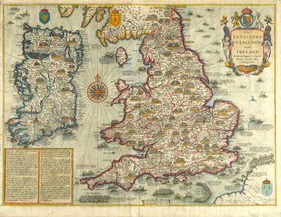 The Invasions of England and Ireland with All Their Civil Wars Since the Conquest, c.1627 by English School